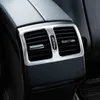 Boîte d'accoudoir intérieur de voiture couvercle de sortie d'aération arrière bande de cadre de garniture autocollants pour Mercedes Benz classe E coupé W207 C207 2009-16 accessoires