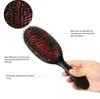 Brosse à cheveux fournitures de coiffure professionnelles brosse à cheveux brosses combinées pour les combos de cheveux brosse à poils de sanglier outils de cheveux