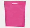 Shopping Bags 25*30cm 300 Pieces Retail Reusable Eco-friendly Non Woven Custom Printed