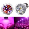 28W Full Spectrum LED Grow Light E27 Groeiende Lamp UV IRU10 E14 Lamp 28LEDS Plant Lamp AC85-265V voor broeikaslustvruchten