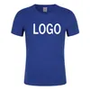 T-shirt col rond pour hommes, couleur unie, grande taille, uni, vente au détail, chemises vierges, offre spéciale