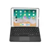 För iPad Pro 9.7 2017 2018 Ny iPad Air Smart LED Bakgrundsbelyst aluminium Trådlös Bluetooth 5.0 TouchPad Keyboard Case Stativ Cover