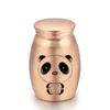 panda Cremation Urns Ashes Holder Keepsake Pets Memorial Mini Urn Jar Funeral Urn Pendant 25 x 16 mm