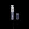 2ml/2G Empty Clear Plastic Mini Perfume Bottle Mist Spray Sample Pen Contaier Small Perfumes Atomizer Sprayer Vial Containers