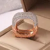 Victoria Wieck nouveauté bijoux Vintage en argent Sterling 925 complet 5A zircon cubique femmes bague carrée de mariage pour Lover238v