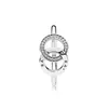 Оптово-креативное круглое кольцо для Pandora 925 Стерлинговое серебро 925 CZ Алмазные дамы Высокое Качество Кольцо с оригинальной коробкой