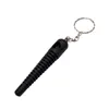 Colorido Mini Key Ring Finger tubo portátil Fumar Design Inovador Fishbone Pipe Thread alta qualidade Tobacco Tool Holder bolo quente