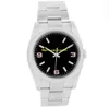 8 Style 03 Zegarze męskie 36 mm zegarek ze stali nierdzewnej 116900 77080 114200 116000 114200 114210 Air King Much