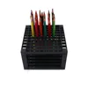 DIY Grid Frame Pen Holder Pencil Case Storage Box Brush Pot Office Study Makeup Tools Storage