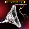 10 vitesses vibratrice de vibratrice de pompe à succion de vibratrice orale Silicone