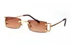 Herren Mode Sonnenbrille Metall Gold Silber Sonnenbrille für Frauen Sport Retro Snap Button Sonnenbrille Brille Sonnenbrille Lunettes5745118