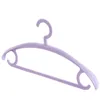 10pcs/lot 360 rotation Wide shoulder strap hook traceless clotheshorse 360 Degree Swivel Hook Hanger Clothes Hangers 6 colors