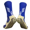 2019 Erkekler Yaz Koşu Bisiklet Futbol Çorap Yüksek Kalite Erkekler Pamuk ve Kauçuk Çorap Kaymaz Nefes Futbol Çorap Meias 8 Renkler