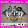 Тело Для SUZUKI SV1000S SV650S 03 04 05 06 07 08 20HM.18 SV650 1000 S SV 650S 1000S 10 11 09 12 13 2003 2004 2005 2013 обтекателя Stock желтый