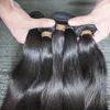 BeautyStarQuality 100% cuticules alignées cheveux vierge brésilienne péruvienne vague droite vague de corps cru non transformés Extensions de cheveux