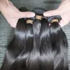 Beautystarquality 100% cuticle uitgelijnd haar Virgin Braziliaanse Peruaanse Rechte Wave Body Wave Raw Onverwerkte haarextensies