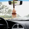Car Hanging Perfume Bottle Air Freshener Rearview Mirror Ornament Carstyling Empty Glass Bottle7474622