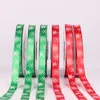 25Yller / Roll Julband Chrismas Bröllopsdekoration Cake Candy Box Förpackning Wrap Gift DIY Packaging Ribbons Party Supplies DBC DH2608