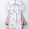 Sundae Angel Girls Winter Coat Hooded Faux Fur Thicken Warm Children Jacket For Boy Parka Clothes Kids Outerwear 2-9 Years