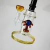 Glas Bongs Duschhuvud PERC Tjock Bong Vattenrör 14.5mm Joint Heady Glasolja DAB RIG RIGHT TUBEHOKAHS PIPES Fri frakt CS1223