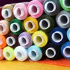 60 färger 250 yard Sytråd Polyester broderi Symaskiner Trådar Cross Stitch Floss Kit Tools Quilting