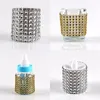 100 Pcs Napkin Rings for Wedding Napkin Holders Rhinestone Chair Sashes Banquet Dinner Christmas Table Decoration