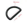 100pcslot Plastic DRing Buckles Webbing Size 10mm 12mm 15mm 20mm 25mm 30mm 38mm 45mm Black3562750