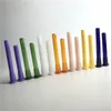 Plastic downstem diffuser met 18 mm mannelijk tot 14 mm vrouwelijke kleurrijke glazen bongadapter downstem voor glazen bongwater rokende pijpen