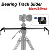 Freeshiping New Professional 60cm / 24" Bearing Video Track Slider Dolly Stabilizer System pour DSLR Camera Camcorder / Better Than Sliding-pad