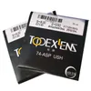 HD TOPEX 1.74 lente óptica de alto índice Ultra light Resina fina Aspheric Miopia prescrição Óculos Lente UV400 Anti-Radiação livre assembléia