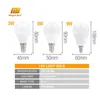 LED-lamp E27 E14 3W 5W 7W 9W 12W 15W Smart IC LED Lichtkoude Wit Warm Warm Wit Lampada Ampulle Bombilla Lamp Verlichting