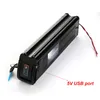 New Style 36v 500w silver fish ebike battery 36v 12ah li-ion battery with USB port