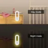 2 pezzi plug-in luce notturna bianco caldo luci notturne a LED dal crepuscolo all'alba sensore per camera da letto bagno cucina corridoio scale EUUS Plug1010191