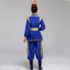 Vêtements de théâtre chinois pour femmes, vêtements de danse classique, bleu d'opéra, costume Hua mulan, Festival, Cosplay, vêtements de scène, actrice