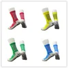 Haute qualité anti-dérapant respirant hommes femmes été course coton et caoutchouc chaussettes Football chaussettes cyclisme chaussettes serviette bas