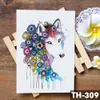 Unicorn Geometric Rose Fox Wolf Waterproof TapperooToo Sticker Swan Elk Animals Flash Tattoos Body Art Fake Tatoo T1907112082024