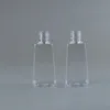 30ml 빈 손 sanitizer 애완 동물 플라스틱 병 플립 캡 사다리꼴 모양 샘플 병