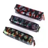 Pencil Case for Boys Camouflage Pencil Case PU Cosmetic Makeup Zipper Storage Bag Purse Fast Shipping F2474