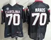 MIT8 2019 Dostosowane NCAA Gamecocks #4 Tavien Feaster 44 Sherrod Greene 70 Hank Manos 87 Kiel Pollard New Black Vintage 150th Football Jersey