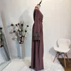 Ramadan Abayas Para Mulheres Muçulmanas Hijab Vestido Caftan Kimono Cardigan Abaya Kaftan Dubai Qatar Emirados Árabes Unidos Oman Robe Femme Roupas Islâmicas253A