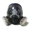 Cycling Caps Nes Atyle 2 In 1 Function 6800 Full Face Respirator Silicone Gas Facepiece Spraying Painting3764338