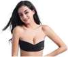 DHL free Intimo reggiseno invisibile in silicone monopezzo. Tipo di regolazione sexy. Adesivi per petto in pasta di seno raccolti traspiranti e senza soluzione di continuità