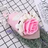 Single Soap Artificial Flower Forever Rose Hydrangea Creative Gift Small Bouquet Fake Flowers Valentine's