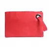 Designer-Fashion Solid Handbag Women's Clutch Bag Leather Women Envelope Bag Zipper Evening Bag Female Clutches Handbag Torebki