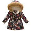 Baby Girl Boy Clothes Kids Winter Jacket For Kids Girls Hoodie Baby Winter Coat Windproof Floral Boy Jackets Girls