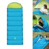 Sac de couchage Portable en coton à sept trous, coussin de sommeil simple avec capuchon, Camping en plein air