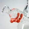 Pipulär plast Rökning Tillbehör Keck Clip 14mm 19mm Laboratorie Lab Clamp Lock Glass Adapter för Bong Nectar Collector