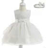Roupa do bebê cerimônias de casamento vestido de festa vestido de baile Princesa Vestidos dama de honra Pageant vestido formal Vestido Dança Stage Vestidos CZYQ4612