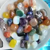Assorted Blandade Stones Natural Rainbow Amethyst Moonstone Färgglada Rock Mineral Agate för Chakra Healing Reiki Polished Crystal