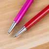 Metallic Crystal Pen Office Stationery School Supplies Pen Handwriting Capacitance Diamond Pencil Touch Screen Ball Point1524894